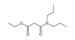 N,N-dipropiletossicarbonilacetammide Structure