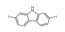 2,7-diiodo-9H-carbazole Structure