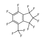 1,1,2,2,3,3,4,5,6-nonafluoro-7-(trifluoromethyl)indene Structure