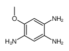 1,2,4-Benzenetriamine,5-methoxy-结构式