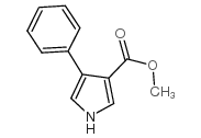 Methyl4-phenyl-1h-pyrrole-3-carboxylate Structure