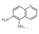 5,6-Quinolinediamine,hydrochloride (1:2) Structure