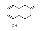 5-methyl-3,4-dihydro-1H-naphthalen-2-one structure