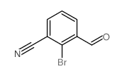 2-Bromo-3-formylbenzonitrile Structure