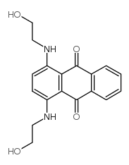 1,4-Bis[(2-hydroxyethyl)amino]anthraquinone Structure