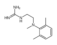 2-[2-(N,2,6-trimethylanilino)ethyl]guanidine Structure