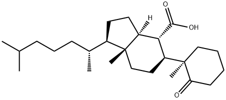 B-Nor-1-oxo-5,6-secocholestan-6-oic acid结构式