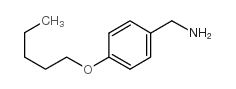 4-pentyloxybenzylamine Structure