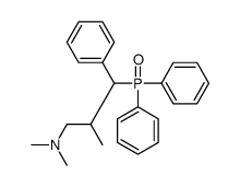 Diphenyl[α-[2-(dimethylamino)-1-methylethyl]benzyl]phosphine oxide结构式