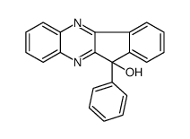 11-phenylindeno[1,2-b]quinoxalin-11-ol结构式