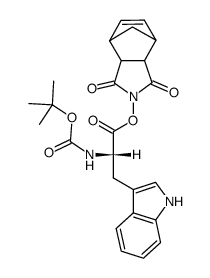 Boc-Trp-ONB Structure