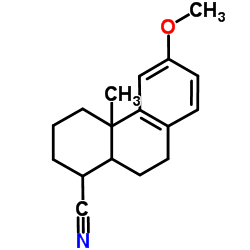 6-methoxy-4a-methyl-2,3,4,9,10,10a-hexahydro-1H-phenanthrene-1-carbonitrile picture