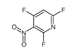 2,4,6-trifluoro-3-nitropyridine结构式