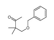 3,3-dimethyl-4-phenylmethoxybutan-2-one Structure