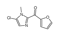 (5-chloro-1-methylimidazol-2-yl)-(furan-2-yl)methanone结构式