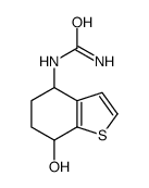 (7-hydroxy-4,5,6,7-tetrahydro-1-benzothiophen-4-yl)urea Structure