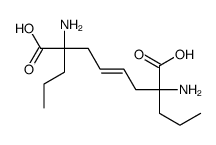 2,7-diamino-2,7-dipropyloct-4-enedioic acid Structure