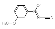 cyanoimino-(3-methoxyphenyl)-oxido-azanium结构式