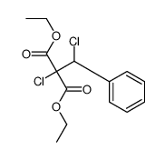 diethyl 2-chloro-2-[chloro(phenyl)methyl]propanedioate结构式