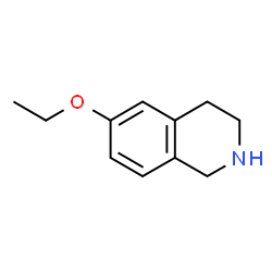 Isoquinoline, 6-ethoxy-1,2,3,4-tetrahydro- (9CI) structure