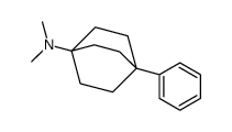 N,N-dimethyl-1-phenylbicyclo[2.2.2]octan-4-amine Structure