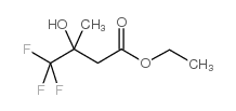 ETHYL 3-HYDROXY-3-METHYL-4,4,4-TRIFLUOROBUTYRATE结构式