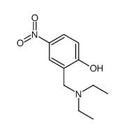 2-[(Diethylamino)methyl]-4-nitrophenol structure