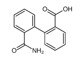 2-carboxy-2'-(aminocarboxyl)-1,1'-biphenyl结构式