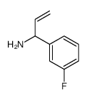 Benzenemethanamine, alpha-ethenyl-3-fluoro- (9CI)结构式