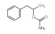 CARBAMIC ACID-α-METHYLPHENETHYL ESTER结构式