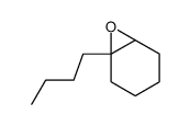 1-butylcyclohexene oxide Structure