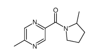 Pyrrolidine, 2-methyl-1-[(5-methylpyrazinyl)carbonyl]- (9CI) picture