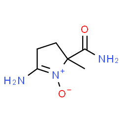 2H-Pyrrole-2-carboxamide,5-amino-3,4-dihydro-2-methyl-,1-oxide(9CI)结构式