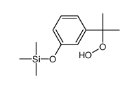 [3-(2-hydroperoxypropan-2-yl)phenoxy]-trimethylsilane结构式