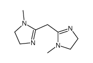 1-methyl-2-[(1-methyl-4,5-dihydroimidazol-2-yl)methyl]-4,5-dihydroimidazole Structure