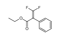 ethyl 2-phenyl-3,3-difluoroacrylate Structure