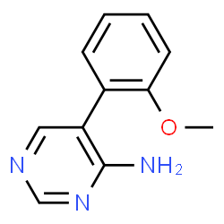 Pyrimidine, 4-amino-5-[o-methoxyphenyl]- (5CI) picture