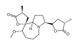 次百部碱结构式