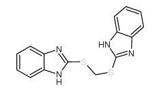 BIS(1H-BENZO[D]IMIDAZOL-2-YLTHIO)METHANE Structure