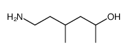 6-amino-4-methyl-hexan-2-ol Structure