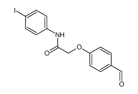 2-(4-formylphenoxy)-N-(4-iodophenyl)acetamide Structure