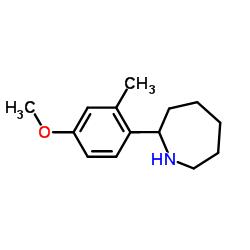 2-(4-Methoxy-2-methylphenyl)azepane Structure