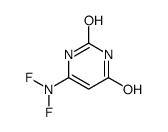 6-(difluoroamino)-1H-pyrimidine-2,4-dione Structure