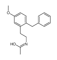 N-[2-(2-benzyl-5-methoxyphenyl)ethyl]acetamide Structure