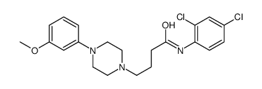 N-(2,4-dichlorophenyl)-4-[4-(3-methoxyphenyl)piperazin-1-yl]butanamide结构式