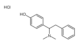 4-[1-(dimethylamino)-2-phenylethyl]phenol,hydrochloride Structure