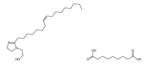 azelaic acid, compound with (Z)-2-(heptadec-8-enyl)-4,5-dihydro-1H-imidazole-1-ethanol Structure