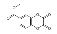 methyl 2,3-dioxo-1,4-benzodioxine-6-carboxylate Structure