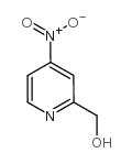 2-(Hydroxymethyl)-4-nitropyridine structure