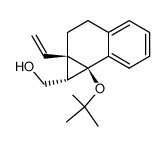 1-tert-Butoxy-6-ethenylbenzobicyclo<4.1.0>heptan-endo-7-methanol Structure